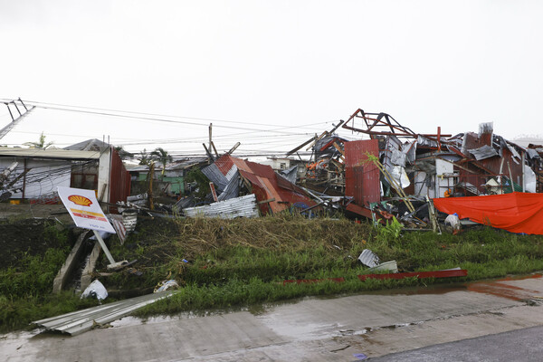 Φιλιππίνες: 375 νεκροί και 56 αγνοούμενοι προς το παρόν από τον τυφώνα Ράι