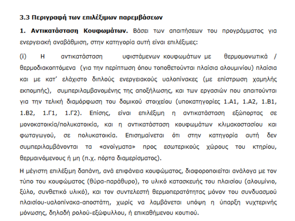 «Εξοικονομώ 2021»: Οι 5 κατηγορίες παρεμβάσεων ενεργειακής αναβάθμισης που επιδοτούνται 