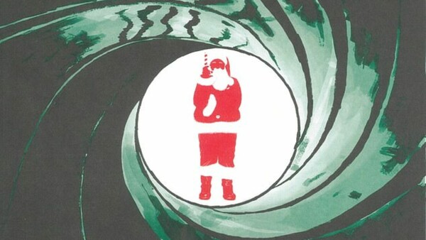 Η ΜΙ6 κυκλοφόρησε χριστουγεννιάτικη κάρτα με τον «Άγιο Βασίλη 007»