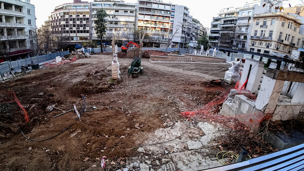 Ανοιχτή Πόλη: Αντιδράσεις για τις εργασίες του μετρό στο Κολωνάκι- «Εικόνα ολοσχερούς καταστροφής»