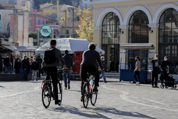 Ποδήλατα στο Μοναστηράκι