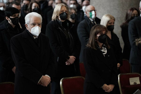 Τελέστηκε η κηδεία του προέδρου του Ευρωπαϊκού Κοινοβουλίου Νταβίντ Σασόλι παρουσία πολλών αρχηγών κρατών και κυβερνήσεων