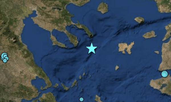 Σεισμός 5,3 Ρίχτερ ανοικτά του Αγίου Όρους