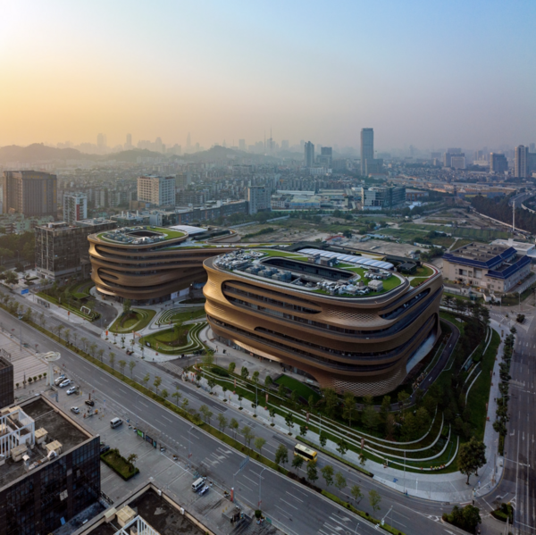 Zaha Hadid Architects Design “Infinite Ring” Buildings to Inspire Connection Inside and Out