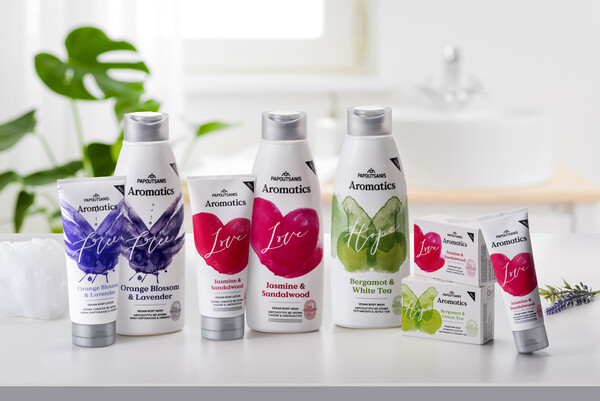 Papoutsanis: Νέα σειρά περιποίησης Aromatics με ένα πολύ επίκαιρο μήνυμα αισιοδοξίας!
