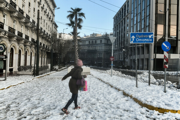 Κακοκαιρία «Ελπίς»: Η επόμενη μέρα - Εικόνες από τους «κομμένους» δρόμους - Πτήση με drone πάνω από την Αθήνα