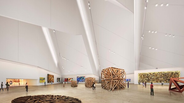 Ένα νέο μουσείο με έμπνευση από τις πυραμίδες γίνεται δυναμικός δημόσιος προορισμός