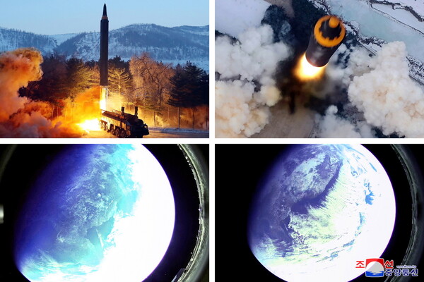 Η Βόρεια Κορέα εκτόξευσε τον πιο ισχυρό πύραυλο από το 2017- Έδωσε «εικόνες από το διάστημα»