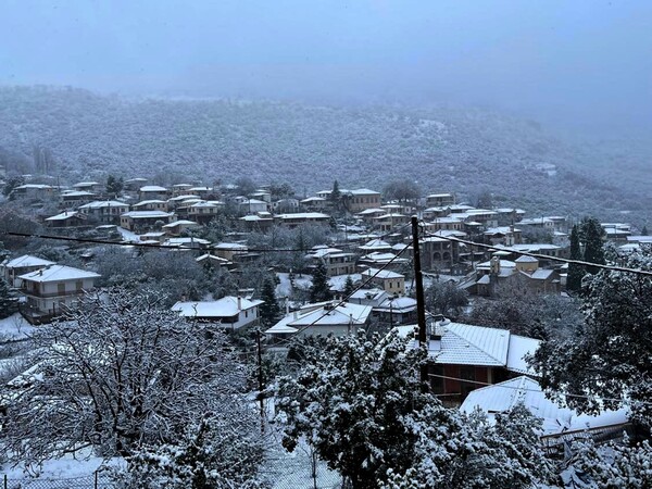 Σε κλοιό κακοκαιρίας (ξανά) η χώρα με ισχυρές καταιγίδες και πυκνές χιονοπτώσεις - Live η πορεία της