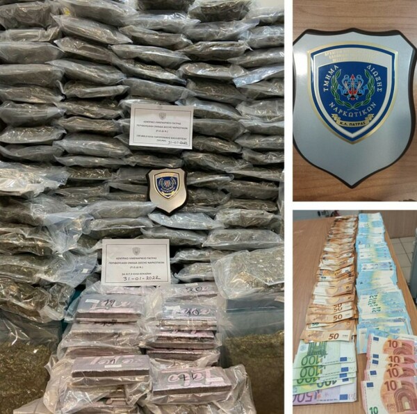 Πάτρα: Εντοπίστηκαν 24 κιλά κοκαΐνης και σχεδόν 110 κιλά κάνναβης σε φορτηγά στο λιμάνι