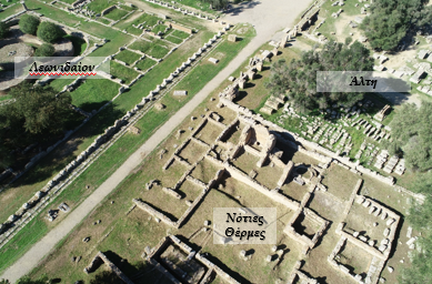 Τι προβλέπει η αποκατάσταση των Νοτίων Θερμών στην Αρχαία Ολυμπία