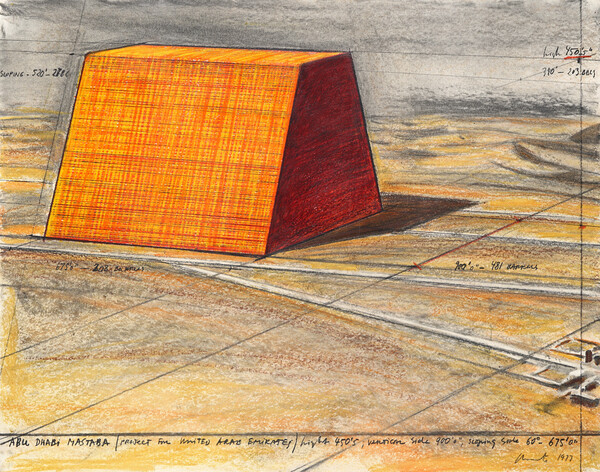 Το πρώτο και μοναδικό μόνιμο έργο των Κρίστο και Ζαν Κλοντ κατασκευάζεται στην έρημο