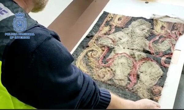 Ισπανία: Ανακαλύφθηκε από την αστυνομία το τελευταίο κομμάτι ταπισερί του 17ου αιώνα - Μετά από 42 χρόνια