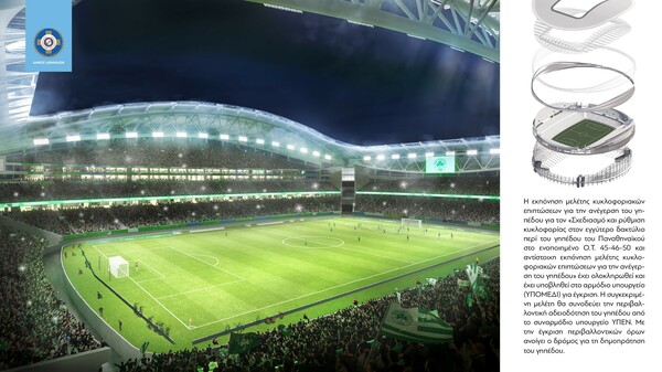«Γήπεδο στο Βοτανικό έως τον Ιούλιο του 2026» - Στη δημοσιότητα από τον Μπακογιάννη οι μακέτες της διπλής ανάπλασης