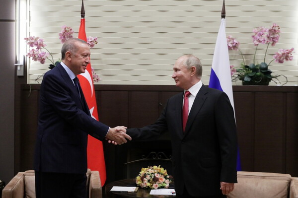 Συνομιλία Ερντογάν-Πούτιν την Κυριακή - Τερματίστε άμεσα τον πόλεμο θα είναι το μήνυμά του προς τον Ρώσο πρόεδρο, σύμφωνα με τον εκπρόσωπο του Ερντογάν
