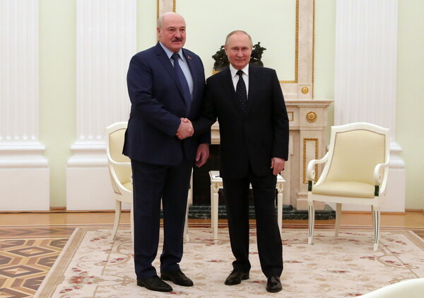Putin claims Russia and Belarus will actually benefit from Western sanctions