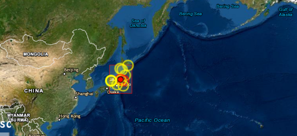 Ισχυρός σεισμός 7,2 Ρίχτερ στην Ιαπωνία και προειδοποίηση για τσουνάμι: Βίντεο από τη στιγμή του Εγκέλαδου