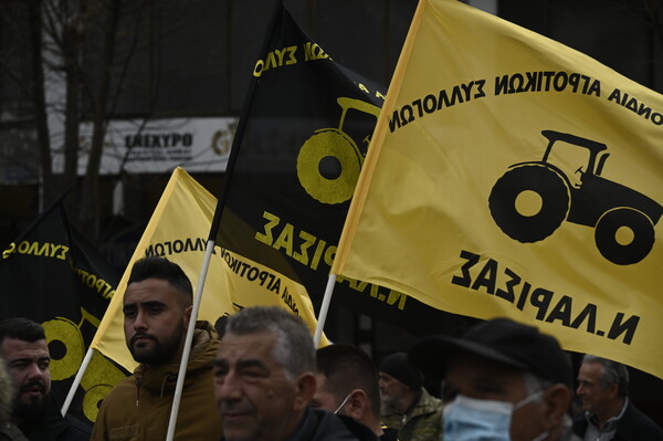 Συλλαλητήριο αγροτών στην Αθήνα- Κλειστές Μάρνης και Λιοσίων