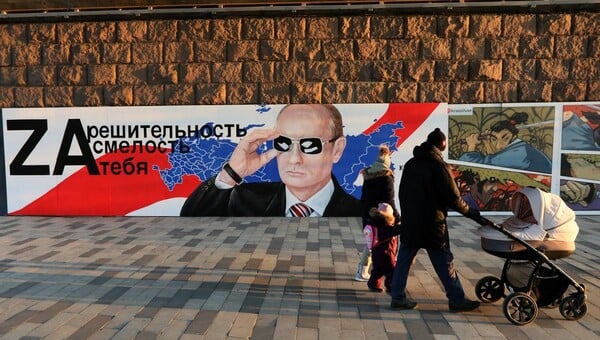 putin graffiti