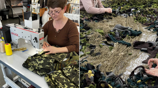 Ουκρανικός οίκος νυφικών τώρα φτιάχνει και ρούχα για τους στρατιώτες