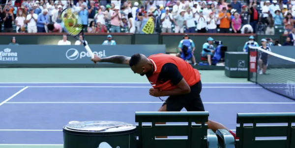 Τένις: Ο Κύργιος πέταξε τη ρακέτα του και παρά λίγο να χτυπήσει ball boy - Πρόστιμο 25.000$