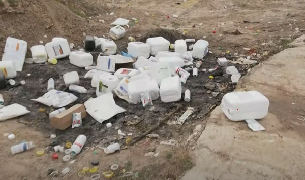 Λίμνη Βεγορίτιδα: «Χωματερή» από άδειες συσκευασίες φυτοφαρμάκων