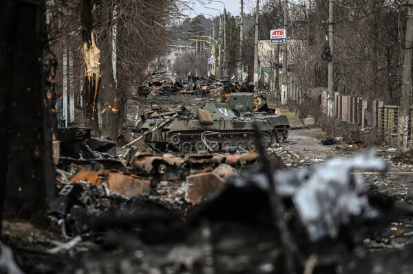 Ουκρανία: «Εκατοντάδες πτώματα» στην Μπούσα- «Σκόπιμη σφαγή», λέει το Κίεβο