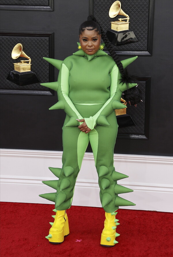 Grammys 2022: Red carpet fashion in pictures