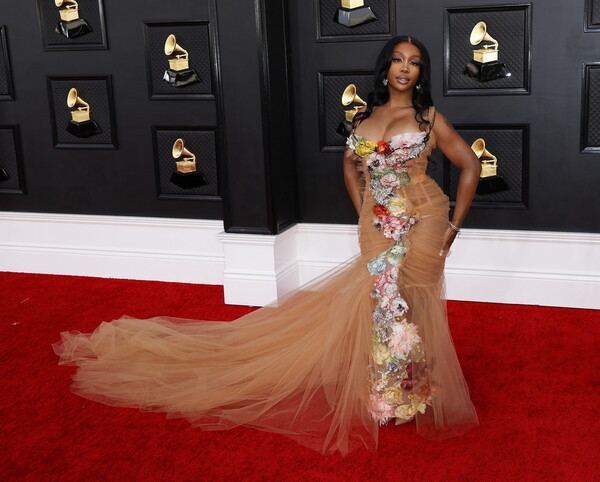 Grammys 2022: Red carpet fashion in pictures