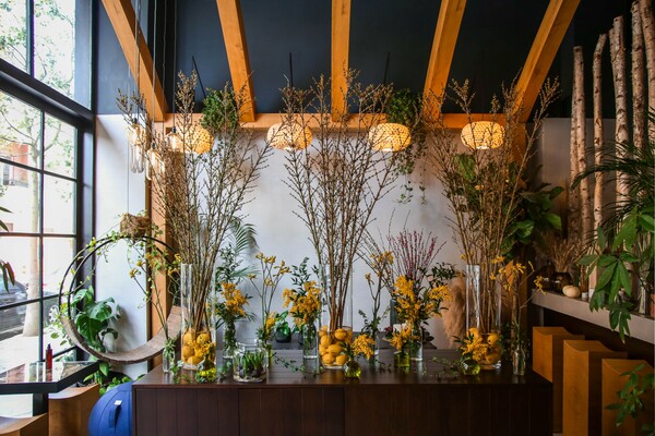Ohayo: Ένα tea house γεμάτο από λουλούδια άνθησε στην Αθήνα.