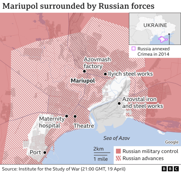 Ο πόλεμος της Ουκρανίας μέσα από λεπτομερείς χάρτες - Η εξέλιξη της ρωσικής επίθεσης
