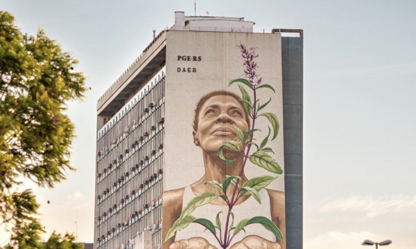 Μια τοιχογραφία στη Βραζιλία για την ταυτότητα, την κουλτούρα και τη δικαιοσύνη