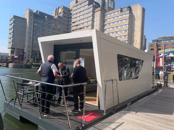 See inside this floating tiny home that's only 250 square feet and costs around $200,000
