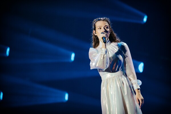 Eurovision 2022: Η Αμάντα Γεωργιάδη έκανε την πρώτη πρόβα στο Pala Olimpico