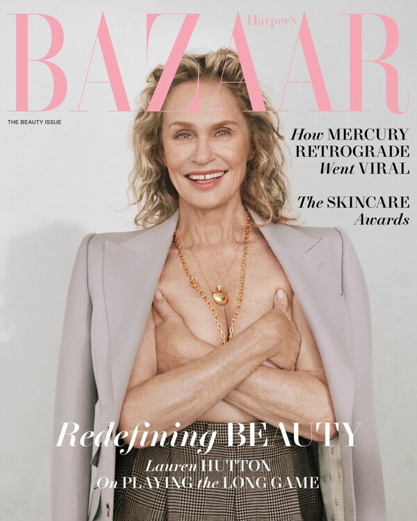 H Lauren Hutton ποζάρει τόπλες στα 78 της και αποδεικνύει πως το μόντελινγκ δεν έχει ηλικία