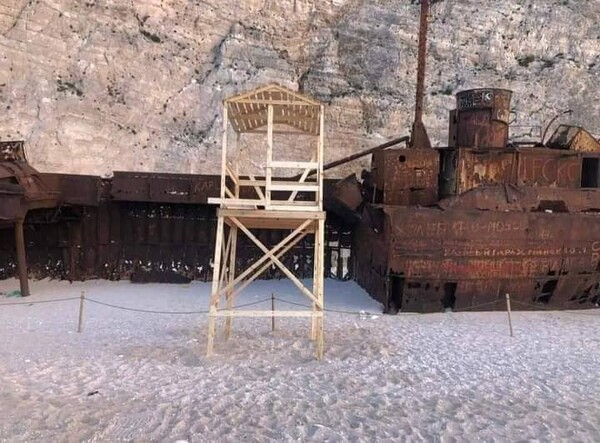 Ζάκυνθος: Αλλάζει θέση ο ναυαγοσωστικός πύργος στην παραλία «Ναυάγιο»