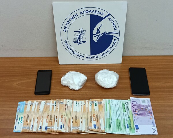 Σύλληψη 29χρονου για διακίνηση κοκαΐνης στα βόρεια προάστια και το Κολωνάκι