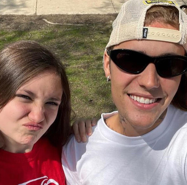 Justin Bieber Pens Sweet Tribute to His 'Precious' Little Sister Jazmyn on Her 14th Birthday