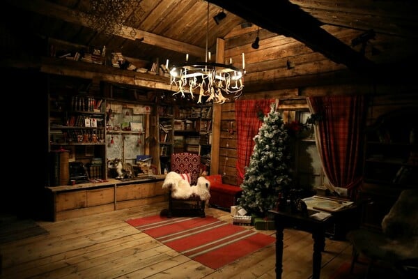 In Arctic Finland, Santa’s grotto doubles as a bomb shelter