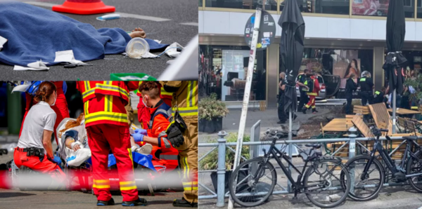 Πανικός στη Γερμανία: Αυτοκίνητο έπεσε πάνω σε πλήθος – Ένας νεκρός, πολλοί τραυματίες
