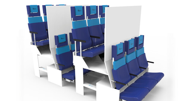 «Επανάσταση ή κόλαση;»: Κάποιος σχεδίασε διώροφα καθίσματα αεροσκάφους και οι γνώμες διχάζονται