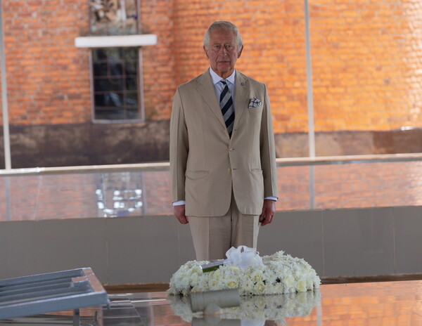 Prince Charles meets genocide survivors in Rwanda