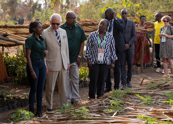 Prince Charles meets genocide survivors in Rwanda