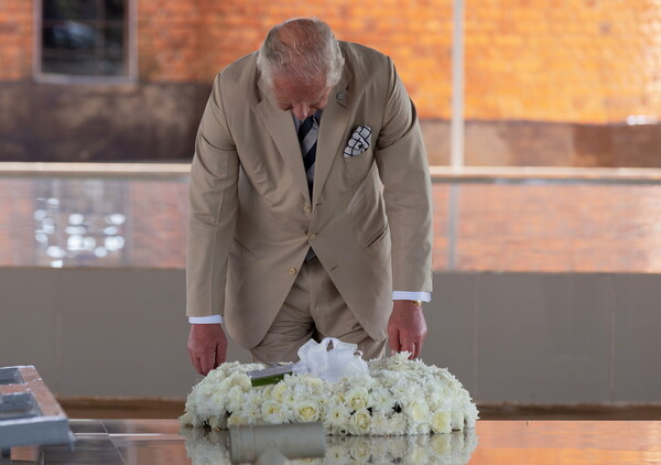 Prince Charles meets genocide survivors in Rwanda