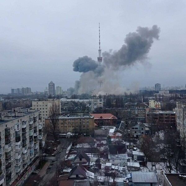 Ουκρανία: Σειρά εκρήξεων στο Κίεβο - «Χτυπήθηκε συγκρότημα κατοικιών»