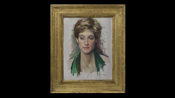 «Εξαιρετικά σπάνιο» πορτρέτο της πριγκίπισσας Νταϊάνα θα εκτεθεί στο Λονδίνο