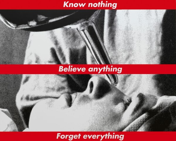 Barbara Kruger: Μια φεμινίστρια καλλιτέχνιδα του 20ού αιώνα πιο επίκαιρη από ποτέ