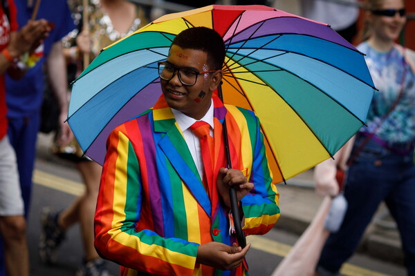 Revellers fill London for 50th anniversary of Pride