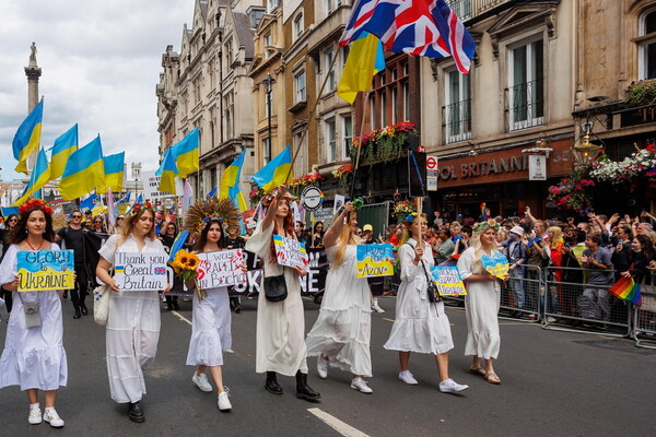 Revellers fill London for 50th anniversary of Pride