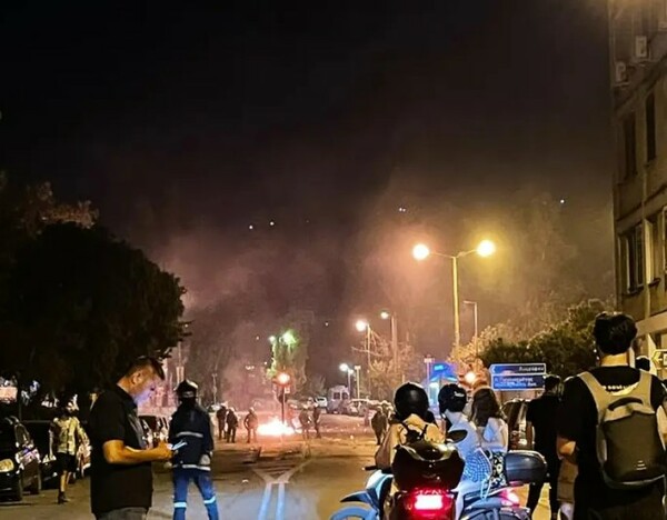 Επεισόδια κοντά στην Πανεπιστημιούπολη κατά τη διάρκεια της νύχτας